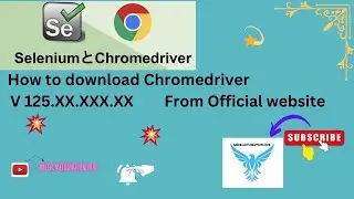 ChromeDriver125 for Chrome Browser v125 #selenium #seleniumautomation #seleniumjava #automation