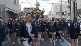 深川神明宮　例大祭　勇壮な水掛け祭　町内神輿渡御　2024/08/18  e9