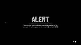 Red Dead Redemption Online Error 0x21002001
