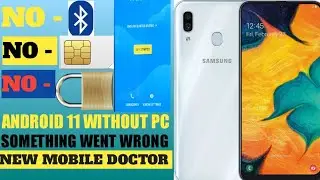 Samsung A30 Frp Something Went Wrong | Samsung Cloud | Google Account Bypass 2022 | WITHOUT PC |