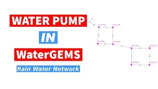 Pump Sizing with WaterGEMS Connect Edition [Rainwater Harvesting Network]