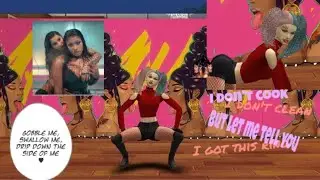 Sims 4 WAP Dance Animation|Harley Quinn