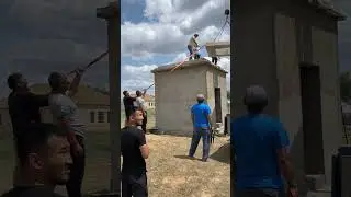 Возведение СТУПЫ совхоз САРПА.
