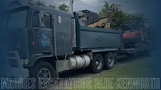Mauries Excavations - Blue Kenworth