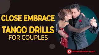 TANGO CLOSE EMBRACE (great exercise for couples)