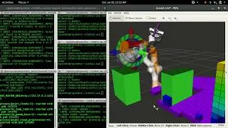 pick and place in presence of octomap| Moveit | ROS