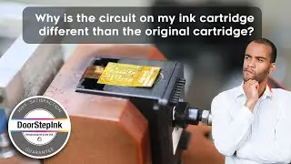 Why is the circuit on my ink cartridge different than the original cartridge?