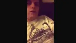 Periscope broadcast: Bed time chits and chats.