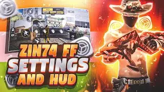 BEST 3 FINGER HUD 🔥 Android Settings For Perfect Aimlock 👀 Zin74 FF