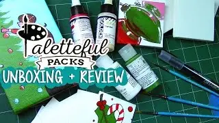 PALETTEFUL PACKS UNBOXING + REVIEW ~ December 2016 ~ Acrylic Illustration