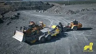 DB130 lowboy trailer - CAT D11T