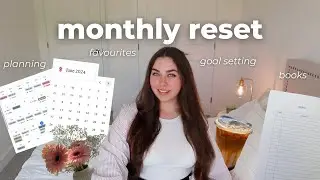 JUNE RESET ROUTINE ✨ goal setting, bullet journal, reading wrap up & monthly favorites