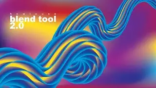 Draw with me | How to use blend tool 2.0 | Adobe Illustrator | For Beginners 101