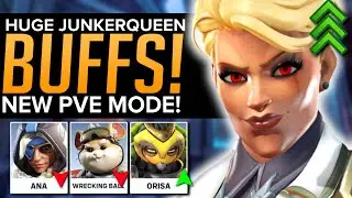 HUGE Junkerqueen BUFFS! - Ana NERF! - New PvE Game Mode!