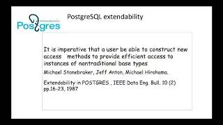 Teodor Sigaev: Jsonb flexible indexing -- PGCon 2018