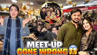 IQRA KANWAL FIRST GRAND MEETUP IN GUJRANWALA GONE WRONG 😭 | Main Rush Mein Phans Gayi!”