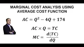 Marginal Cost Function from Average Cost Function: Differentiation Rules