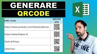 Excel - Create QRCode Automatically