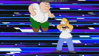 MUGEN: Peter Vs Homer