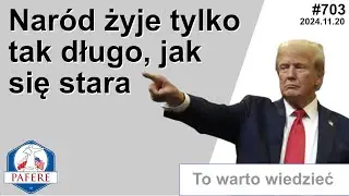 703 Naród żyje tylko tak długo, jak się stara. Inauguracyjne przemówienie Donalda Trumpa w 2017 roku