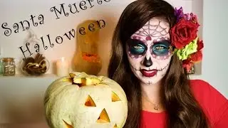 Грим на HALLOWEEN: Santa Muerte или Сахарный Череп