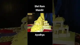 Shri #rammandir Ayodhya cardboard temple model for #22January