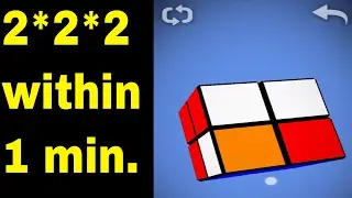 different way to solve 2*2 magic cube