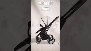 MOON PIÚ EXTRA a MAXI SET 2024 Beige kombinovaný kočík 