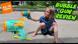 Bubble Blower Review || Bubble Machine || Kids Bubble Gun