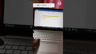 #shorts #keyboard_shortcut_key #date and #time in #msword | MS Word Tutorial in Hindi