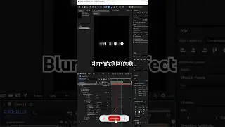 How to Create a Smooth Blur Text Effect in After Effects | Step-by-Step Tutorial