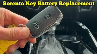 2021-2025 Kia Sorento Remote Key Fob Battery Replacement
