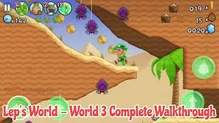 Lep's World - World 3 Complete Walkthrough Android/iOS