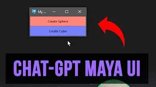 Create Maya UI With No Code!! ChatGPT  (Zoo Tools)