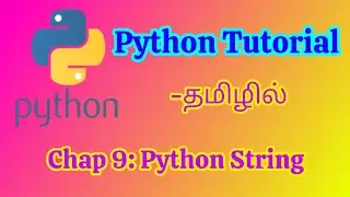 Python String Tutorial in Tamil