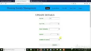 Housing Society Management Java Project