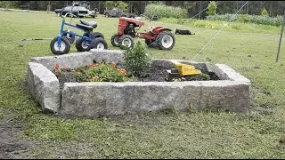 How to Build a Granite Flower Planter