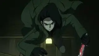 anime stomach kick 98
