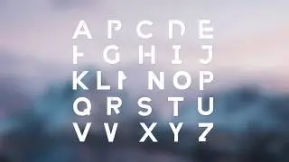 Premiere Pro Templates - Paper - Grotesque Shady Animated Typeface for Premiere