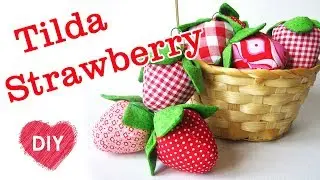 DIY. How to sew a Tilda Strawberry