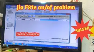 Jio f81e hang on logo atomatic rest problam solved