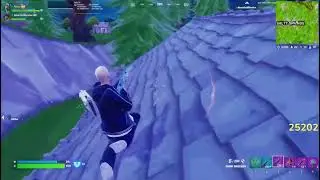 Ninjas rocket disappears mid air in OG Fortnite