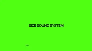 Steve Angello & AN21 present SIZE SOUND SYSTEM - 001