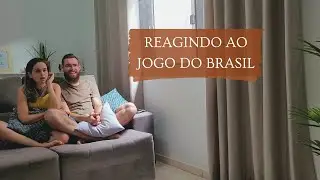ASSISTINDO AO JOGO DO BRASIL NA COPA DO MUNDO!