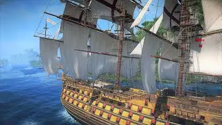 Assassin's creed Black Flag : British Man O War Naval Combat