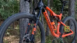 Cypresswood MTB trails at Houston, TX testing Orbea Oiz first trail
