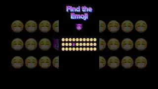 Only 1% of people can find the emoji are u in that 1%?