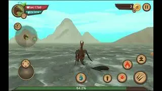 Дракон оказался на острове и пришёл к родителям, а потом сбежал. 1 часть Dragon sim