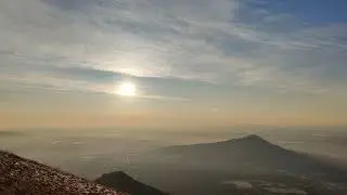 Рассвет, на вершине Бештау