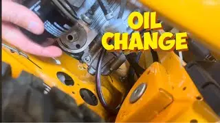 Cub Cadet ZT1 - Oil Change